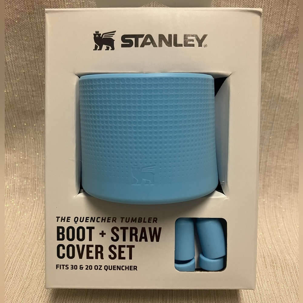 Stanley Quencher Tumbler Boot + Straw Cover Set